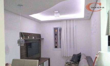 Apartamento com 2 dormitórios à venda, 53 m² por R$ 297.000,00 - Vila Caraguatá - São Paulo/SP