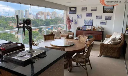 Apartamento com 2 dormitórios, 180 m² - venda por R$ 2.940.000,00 ou aluguel por R$ 19.500,00/mês - Campo Belo - São Paulo/SP