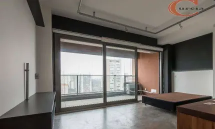 Apartamento com 1 dormitório para alugar, 41 m² por R$ 3.400,00/mês - Brooklin Paulista - São Paulo/SP