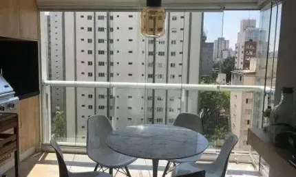 Apartamento com 1 dormitório à venda, 70 m² por R$ 1.060.000 - Brooklin Paulista - São Paulo/SP