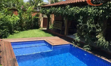 Sobrado com 4 dormitórios para alugar, 250 m² por R$ 1.950,00/dia - Juquehy - São Sebastião/SP