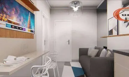 Apartamento com 2 dormitórios à venda, 35 m² por R$ 319.000,00 - Vila Monumento - São Paulo/SP