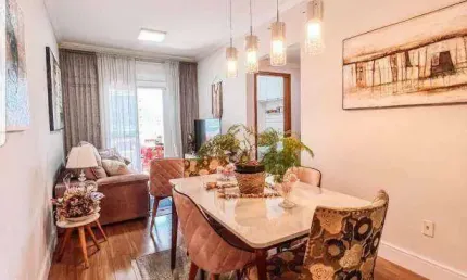 Apartamento com 2 dormitórios à venda, 74 m² por r$ 535.000 - canto do forte - praia grande/sp