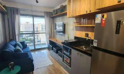 Apartamento com 1 dormitório à venda, 31 m² por r$ 599.000,00 - moema - são paulo/sp