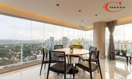 Apartamento com 4 dormitórios à venda, 220 m² por r$ 3.980.000 - campo belo - são paulo/sp