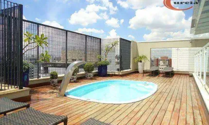 Apartamento com 1 dormitório à venda, 40 m² por r$ 575.000,00 - moema - são paulo/sp