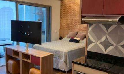 Studio com 1 dormitório à venda, 44 m² por R$ 1.000.000 - Moema - São Paulo/SP