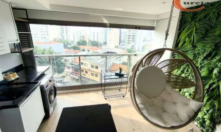 Apartamento com 2 dormitórios à venda, 75 m² por R$ 1.350.000,00 - Mirandópolis - São Paulo/SP