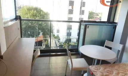 Apartamento com 1 dormitório para alugar, 24 m² por R$ 3.408,00/mês - Brooklin - São Paulo/SP