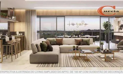 Apartamento com 4 dormitórios à venda, 185 m² por R$ 3.400.000,00 - Santo Amaro - São Paulo/SP