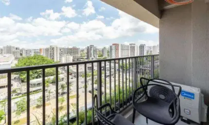 Apartamento com 1 dormitório à venda, 43 m² por R$ 900.000 - Indianópolis - São Paulo/SP