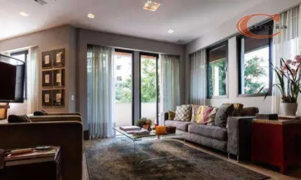 Apartamento com 4 dormitórios à venda, 220 m² por r$ 2.300.000 - campo belo - são paulo/sp