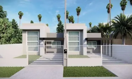 LINDA CASA NOVA COM PISCINA A POUCOS METROS DO MAR!!!!