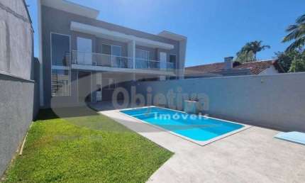 Casa com 4 quartos à venda na Rua Barão do Cerro Azul, 30, Brejatuba, Guaratuba