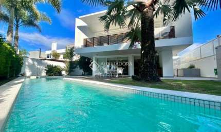 Casa com 4 quartos à venda na Rua dos Carapanás, 19, Jurerê Internacional, Florianópolis, 419 m2 por R$ 11.800.000