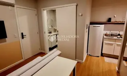 Apartamento com 1 quarto à venda na rua da quaresmeira roxa, 431, cachoeira do bom jesus, florianópolis, 22 m2 por r$ 435.000