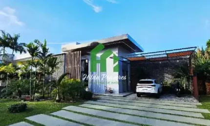 Casa em condomínio fechado com 3 quartos à venda na rua edson bezerril fontenelle, 1500, abrantes, camaçari por r$ 3.450.000