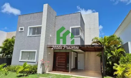 Casa em condomínio fechado com 3 quartos à venda na Rua Caraíva, 190, Alphaville (Abrantes), Camaçari por R$ 1.450.000