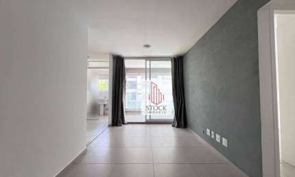 Apartamento com 1 dormitório para alugar, 49 m² por R$ 3.996,29/mês - Campo Belo - São Paulo/SP