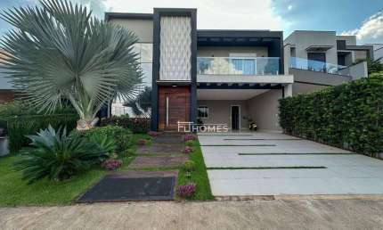 Sobrado com 5 dormitórios à venda, 380 m² por R$ 3.300.000 - Condomínio Dona Lucilla - Indaiatuba/SP