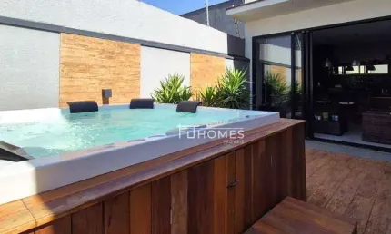 Casa com 3 dormitórios à venda, 174 m² por R$ 1.700.000,00 - Condomínio Dona Lucilla - Indaiatuba/SP
