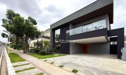 Sobrado com 4 dormitórios à venda, 444 m² por R$ 5.200.000,00 - Condomínio Maison Du Parc - Indaiatuba/SP
