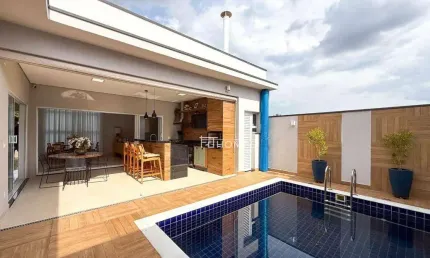 Casa com 3 dormitórios à venda, 189 m² por R$ 1.415.000,00 - Condomínio Residencial Viena - Indaiatuba/SP