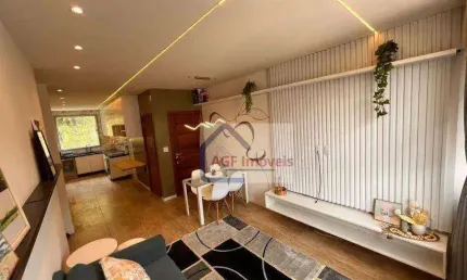 Apartamento com 3 dormitórios à venda, 65 m² por r$ 330.000,00 - santa rosa - niterói/rj