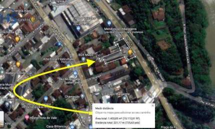Terreno à venda, 1402 m² por R$ 2.900.000,00 - Centro (Blumenau) - Blumenau/SC