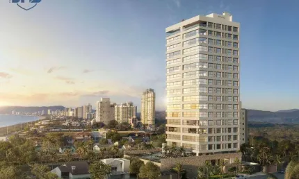 Apartamento com 4 dormitórios - frente mar - Balneário Piçarras/SC
