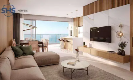 Apartamento com 3 dormitórios à venda, 120 m² - Armação - Penha/SC