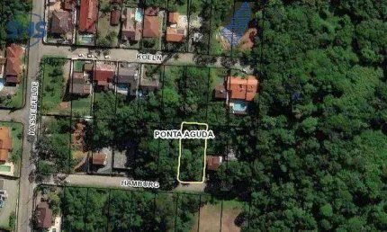 Terreno à venda na Rua Hamburg, 185, Ponta Aguda, Blumenau