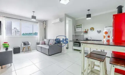 Apartamento com 1 dormitório, 45 m² - venda por R$ 449.500 ou aluguel por R$ 2.500/mês - Velha - Blumenau/SC
