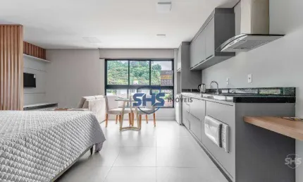 Apartamento com 1 dormitório para alugar com 32 m² - Boa Vista - Blumenau/SC