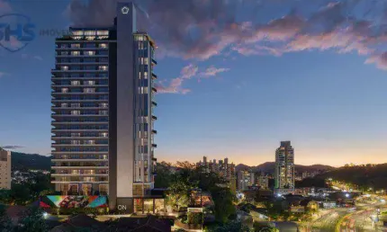Apartamento com 1 dormitório à venda, 27 m² por R$ 320.000,00 - Velha - Blumenau/SC