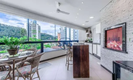 Apartamento com 4 dormitórios à venda, 234 m² por R$ 1.200.000,00 - Ponta Aguda - Blumenau/SC