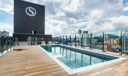 Apartamento com 1 dormitório para alugar, 28 m² por R$ 2.490,00/mês - Velha - Blumenau/SC
