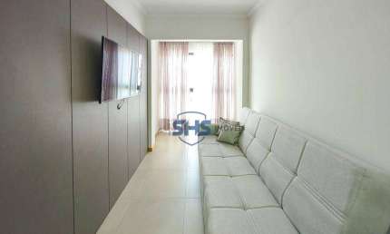 Apartamento com 1 dormitório para alugar, 44 m² por R$ 3.210,00/mês - Centro - Blumenau/SC