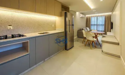 Apartamento com 2 dormitórios para alugar, 52 m² por R$ 5.660,00/mês - Velha - Blumenau/SC