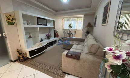 Apartamento com 2 dormitórios para alugar, 124 m² por R$ 3.285,85/mês - Velha - Blumenau/SC