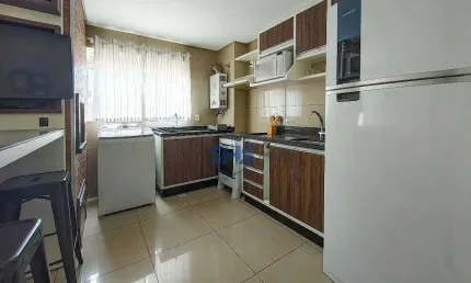 Apartamento com 1 dormitório para alugar, 53 m² por R$ 2.540,00/mês - Vila Nova - Blumenau/SC