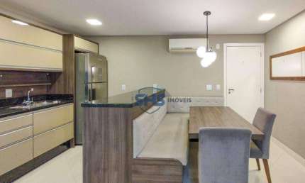 Apartamento com 2 dormitórios para alugar, 74 m² por R$ 4.338,00/mês - Vila Nova - Blumenau/SC