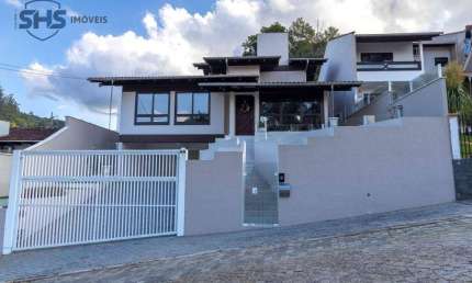 Casa com 4 dormitórios, 266 m² - venda por R$ 2.500.000,00 ou aluguel por R$ 6.800,00/mês - Velha - Blumenau/SC