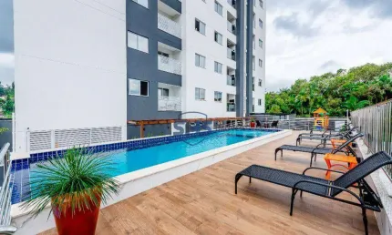 Apartamento com 2 dormitórios, 68 m² - venda por R$ 550.000,00 ou aluguel por R$ 3.635,00/mês - Água Verde - Blumenau/SC