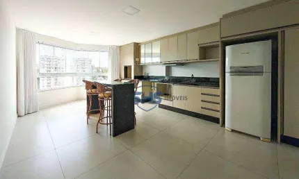 Apartamento com 3 dormitórios para alugar, 87 m² por r$ 3.750,19/mês - água verde - blumenau/sc