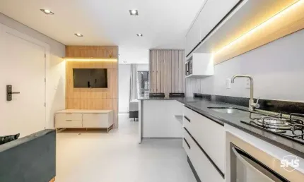 Apartamento com 1 dormitório para alugar, 27 m² por r$ 2900,00mês no valor do aluguel, mais taxas e condominio - centro (blumenau) - blumenau/sc
