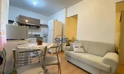 Apartamento com 1 dormitório à venda, 28 m² por r$ 195.000,00 - velha - blumenau/sc