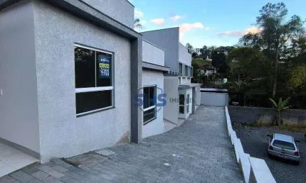 Casa com 2 dormitórios para alugar, 50 m² por r$ 1.800,01/mês - itoupava central - blumenau/sc