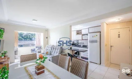Apartamento com 2 dormitórios para alugar, 67 m² por r$ 2.320,00/mês - valparaíso - blumenau/sc
