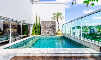 Cobertura com 3 suites e 4 vagas à venda, 225 m² por r$ 2.190.000 - victor konder - blumenau/sc